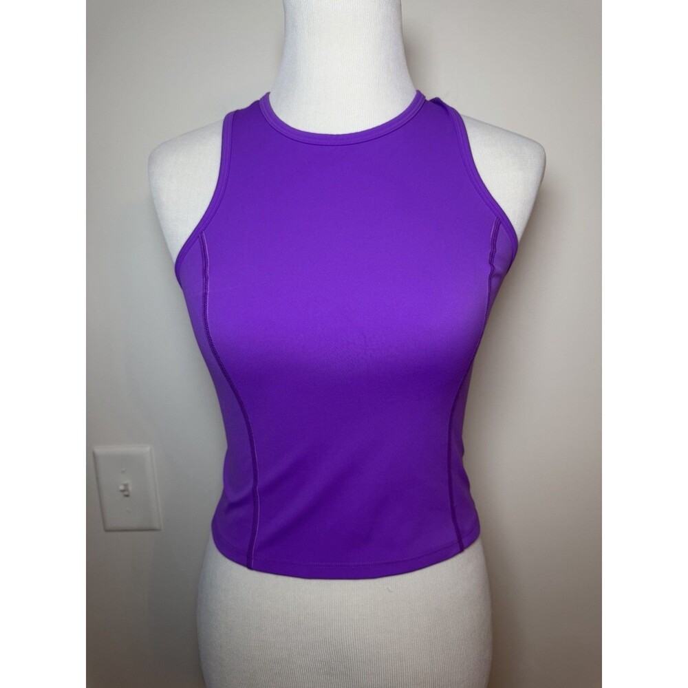 Lululemon Nulux Racerback Cropped Run Tank Purple Women's Size 6/8?